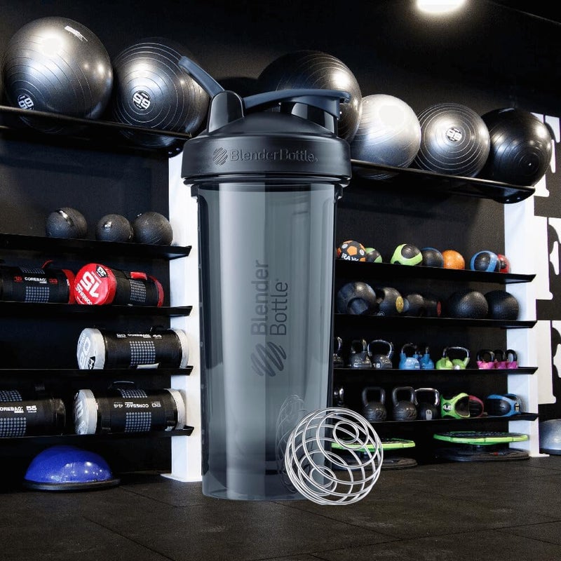 BlenderBottle Shaker Bottle Pro Series Perfect for Protein Shakes and Pre Workout 28Ounce Black Pack of 1 - Image 2