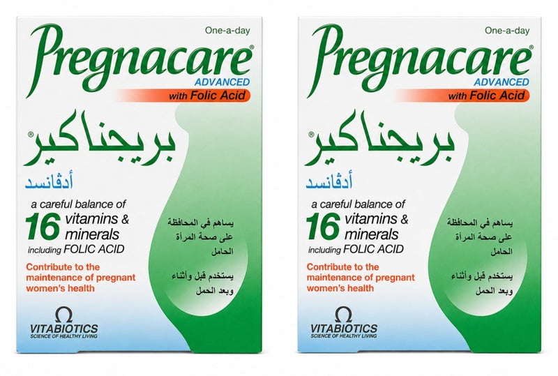 Pregnacare Pack Of 2 Advanced Multivitamins And Minerals 30 Capsules - Image 1