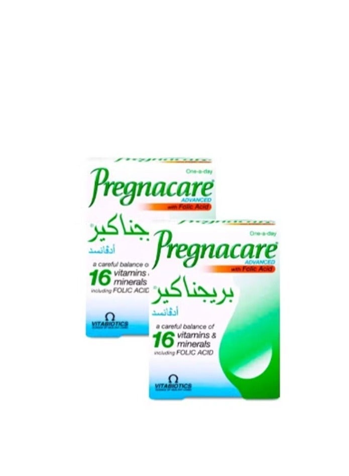 Pregnacare Pack Of 2 Advanced Multivitamins And Minerals 30 Capsules - Image 2
