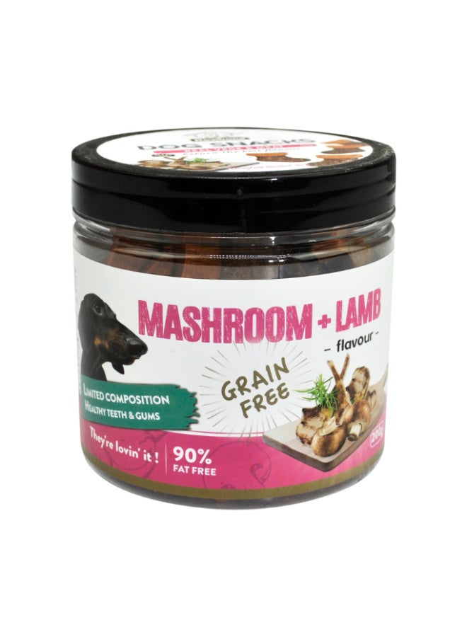 Howbone Training Bite -Dog Snack 200g - Mushroom & Lamb Flavour