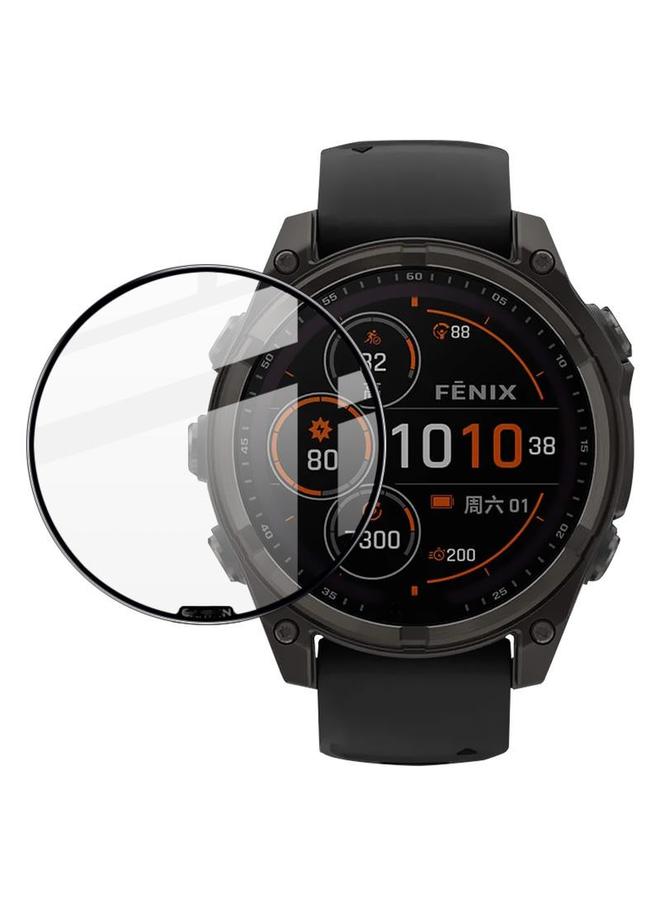 erorex For Garmin Fenix 8 Solar 47Mm Plexiglass Hd Watch Protective Film - Image 1