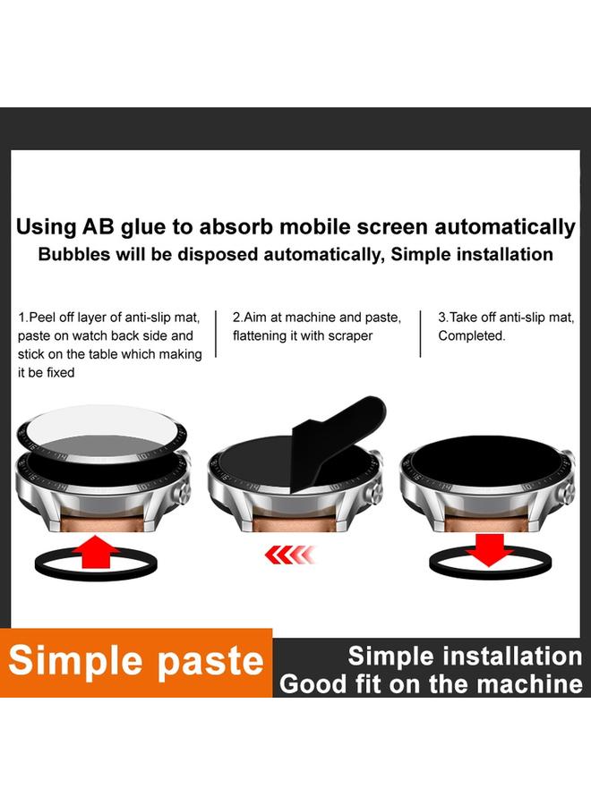 erorex For Garmin Fenix 8 Solar 47Mm Plexiglass Hd Watch Protective Film - Image 4