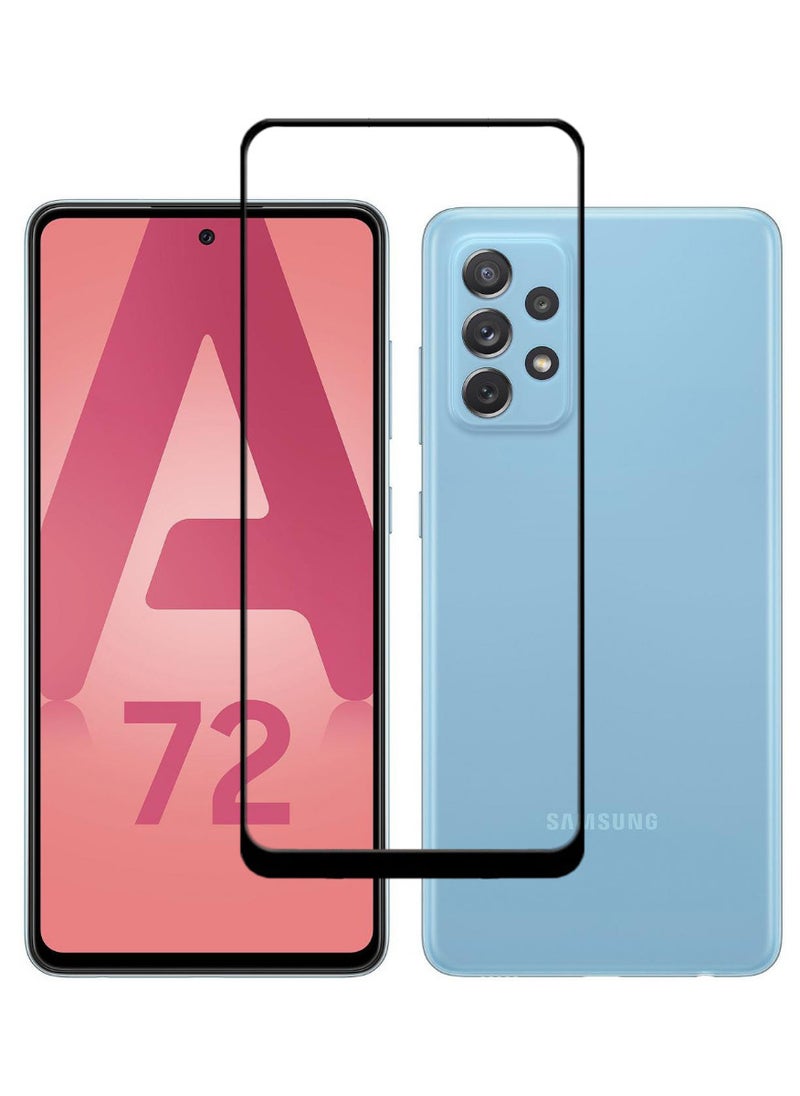 ACLIX Antistatic ESD Dustproof Premium Quality High Definition Tempered Glass Screen Protector Designed For Samsung Galaxy A72 - Image 1