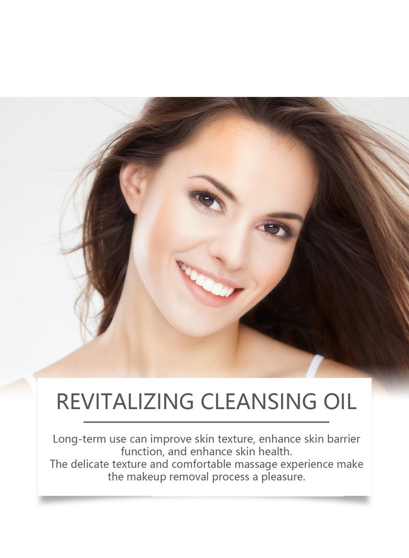 إيلهو زيت الجينسنغ المنظف للوجه ، مزيل مكياج مرطب ، منظف زيت للتحكم في المسام ، إزالة الرؤوس السوداء ومزيل المكياج ، زيت منظف الوجه بالكركم للمكياج اليومي لجميع أنواع البشرة 100 مل - Image 5