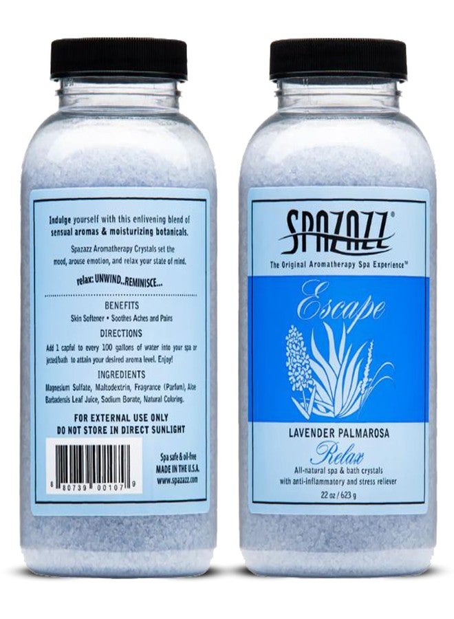 Spazazz Aromatherapy Hot Tub Crystals - Palmarosa Lavender Bath Salt for Bathtub & Hot Tub Spa - Relaxing Bath Salts - Aromatherapy Bath Salt - Lavender Bath Soak & Spa Essentials - Image 2
