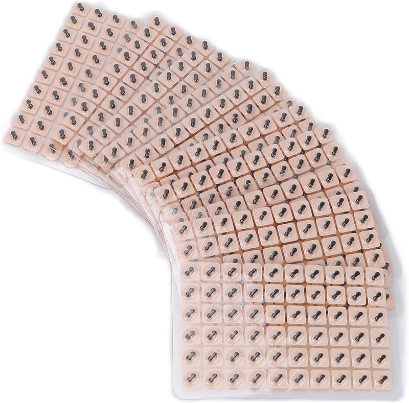 كلاراكو مجموعة بذور الأذن للعلاج بالوخز بالإبر، 600 قطعة، بذور ضغط الأذن لتدليك نقاط الوخز بالإبر للاستخدام مرة واحدة، لإنقاص الوزن، وآلام الظهر، والصداع، والتوتر، والأرق - Image 1