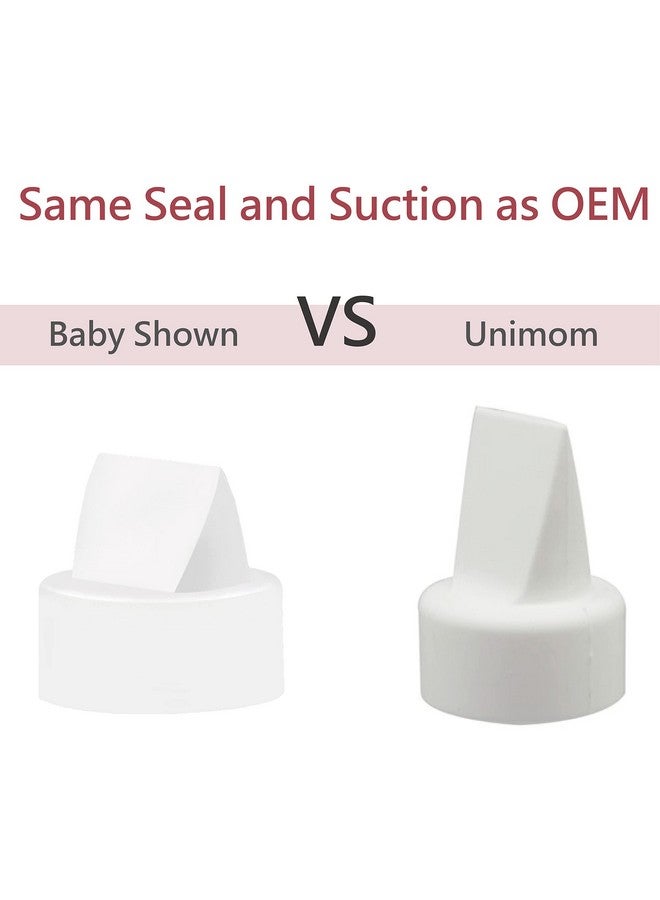 BABY SHOWN BabyShown Duckbill Valve Compatible with Unimom Allegro Pump Unimom Minuet Pump Unimom Mezzo Pump Replace Unimom Duckbill Valve Not Original Unimom Pump Parts Not OEM Unimom Breast Pump Accessories - Image 3