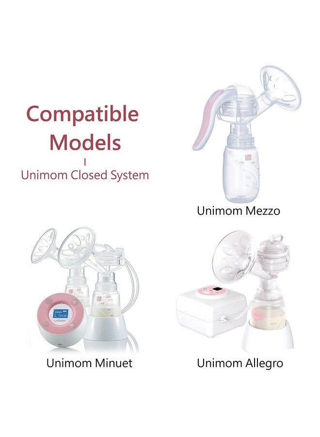 BABY SHOWN BabyShown Duckbill Valve Compatible with Unimom Allegro Pump Unimom Minuet Pump Unimom Mezzo Pump Replace Unimom Duckbill Valve Not Original Unimom Pump Parts Not OEM Unimom Breast Pump Accessories - Image 5