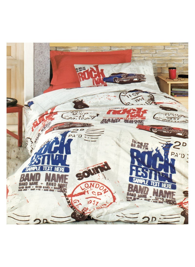 Family Bed - Kids Steak Bed sheet 3 pieces size 120 x 200 cm Model 172 from Family Bed - Image 1