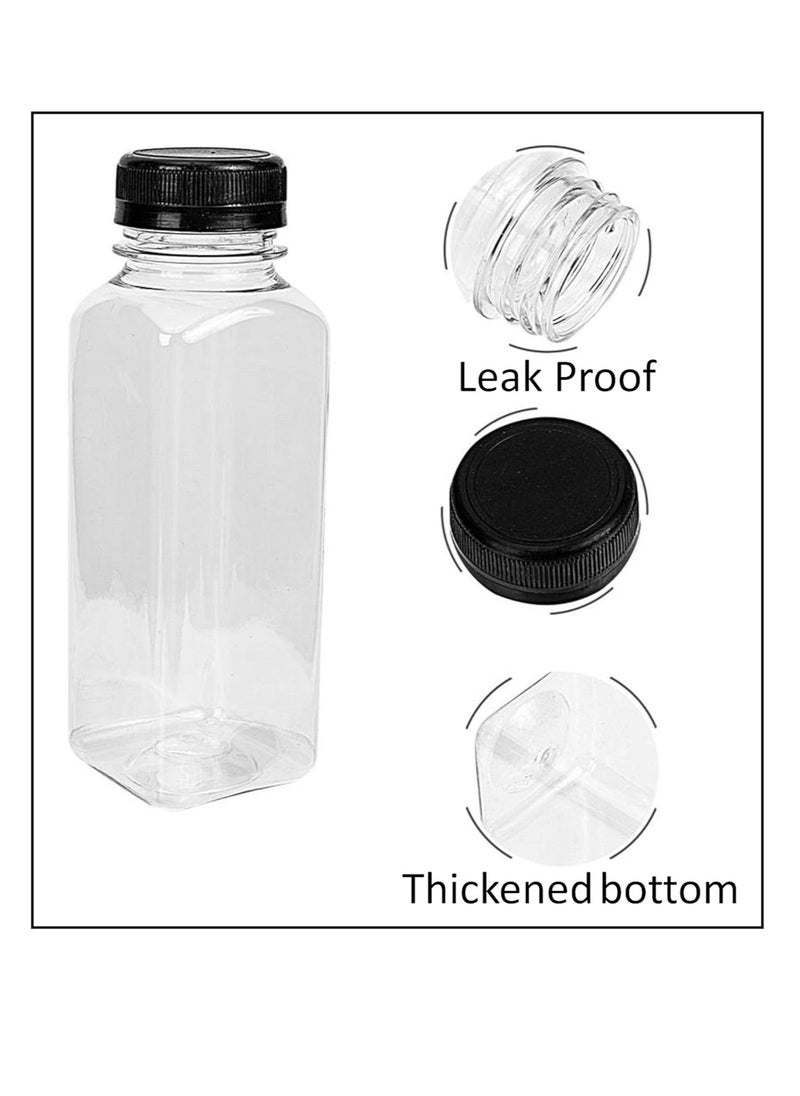 500 ml Empty Containers Transparent Plastic, 24 Pcs Square Bottles with Secure Black Lids - pzsku/ZAC046CFCB2796B0C5B59Z/45/_/1708944482/457dd69e-84e7-4072-be57-02721311e13a