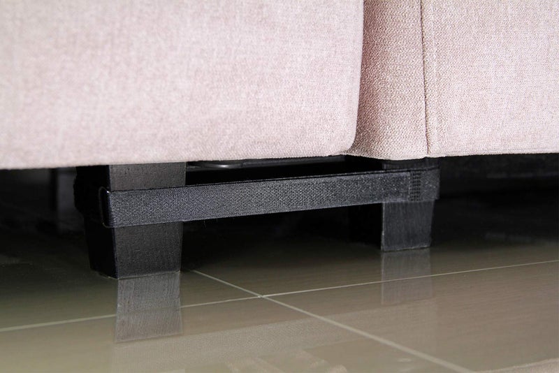 BOWERBIRD Sectional Connectors for Sliding Sofas - Innovative Double Reinforcement - Keep Your Sectionals Perfectly Together with No Tool or Screw - 4 Sets(for 3 Piece Sofa) - Image 1