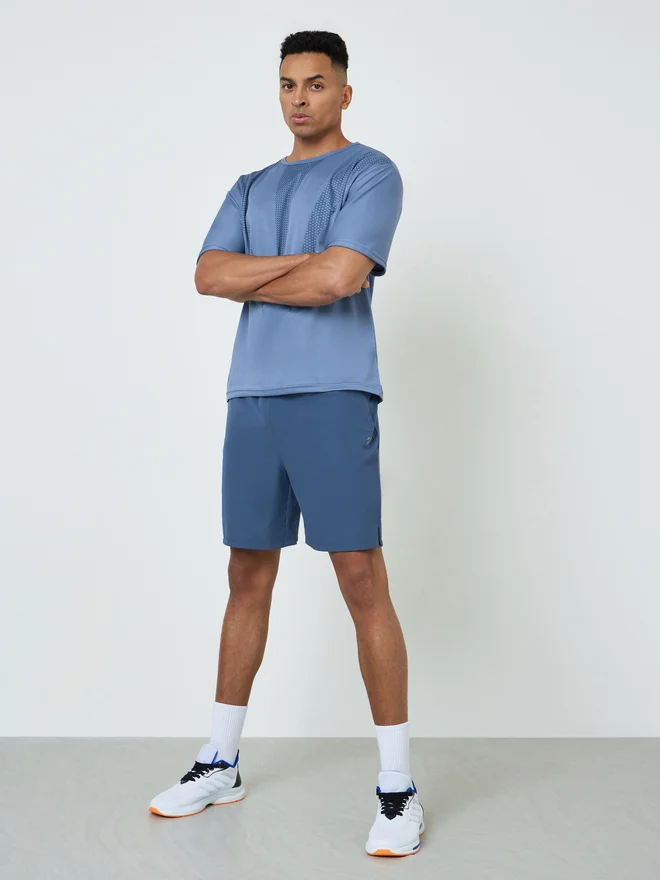 Styli Active Men Printed Training T-Shirt