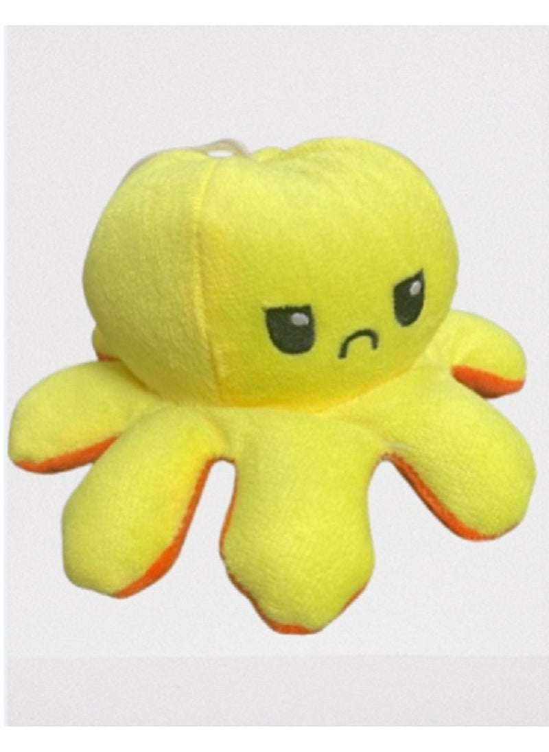 1 pcs Double-Sided Flip Stuffed Octopus Plush Doll For Kids  - Image 3