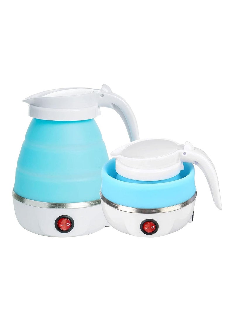 DubaiGallery Household Travel Folding Kettle 600Ml Electric Portable Boiling Pot 110V/220V Travel Water Boiler Kitchen Appliances Water Kettle  - Image 4