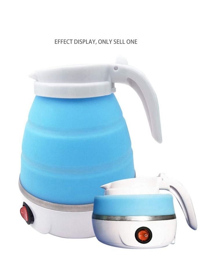 DubaiGallery Household Travel Folding Kettle 600Ml Electric Portable Boiling Pot 110V/220V Travel Water Boiler Kitchen Appliances Water Kettle  - Image 3