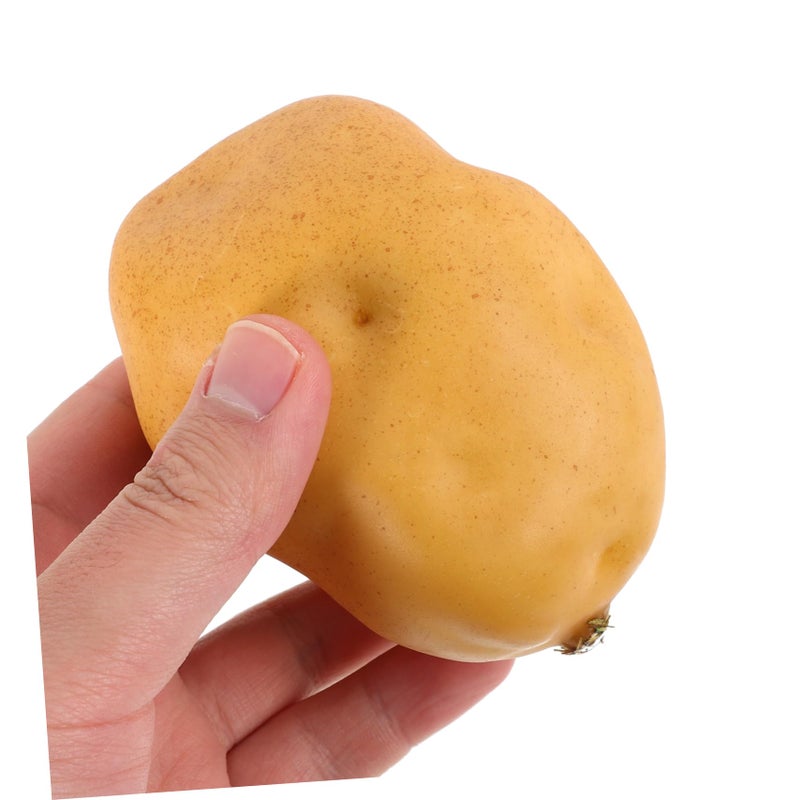 High Simulation Foam Potato Prop For Food Photography Display Lightweight Artificial Vegetable Decor - Image 5