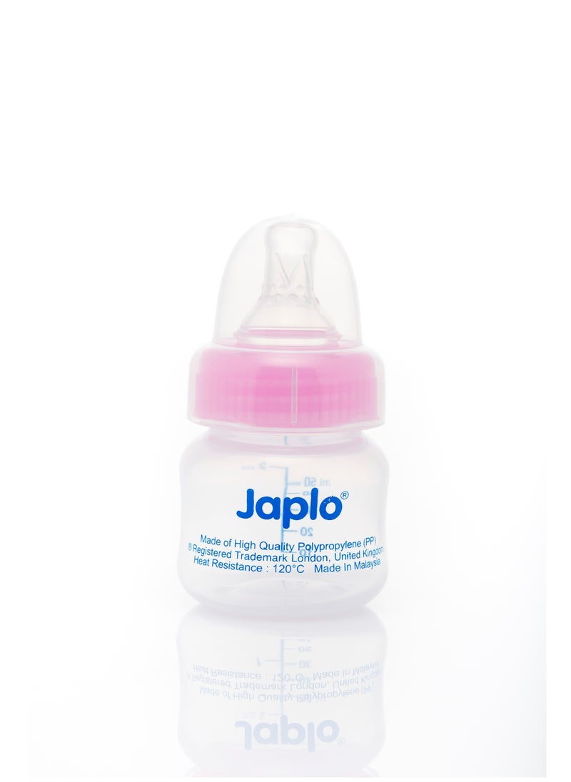 Japlo Juice & vitamin Feeding Bottle with Anti-colic nipple  50 ml  - Image 2