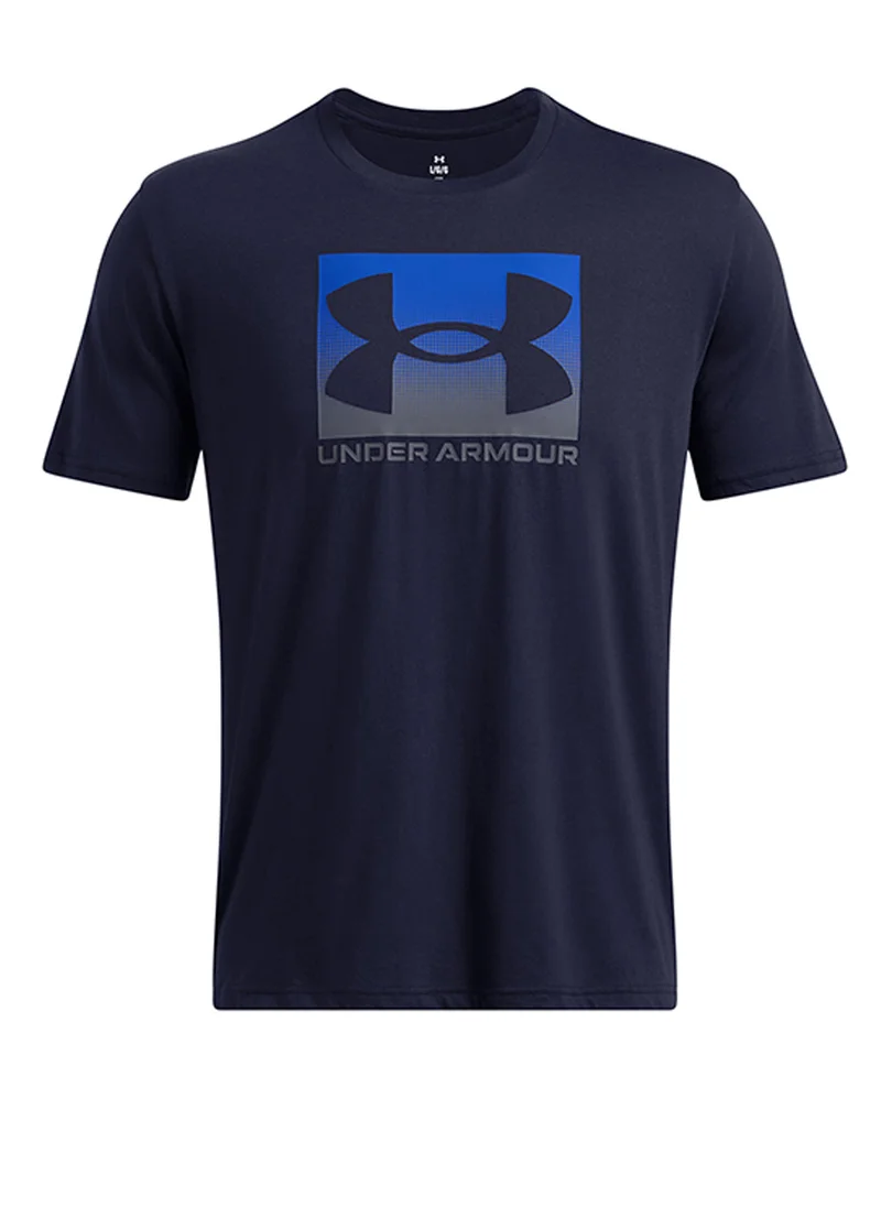 اندر ارمور Boxed Sports Logo T-shirt
