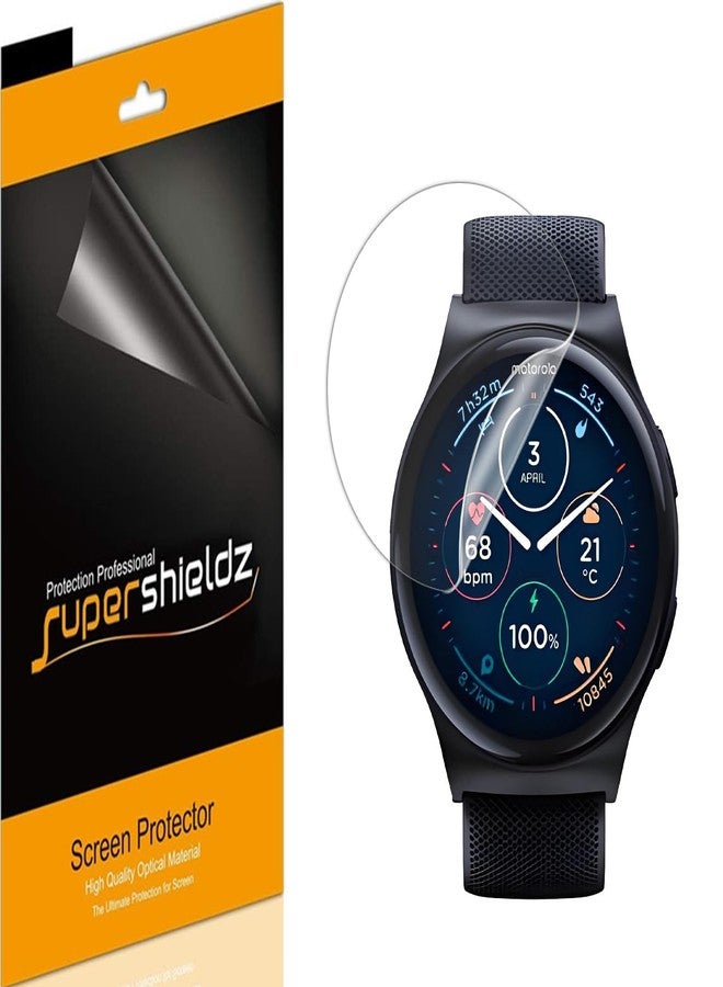 Supershieldz (3 Pack) Designed for Motorola Moto Watch 120 Screen Protector, High Definition Clear Shield (TPU) - Image 1