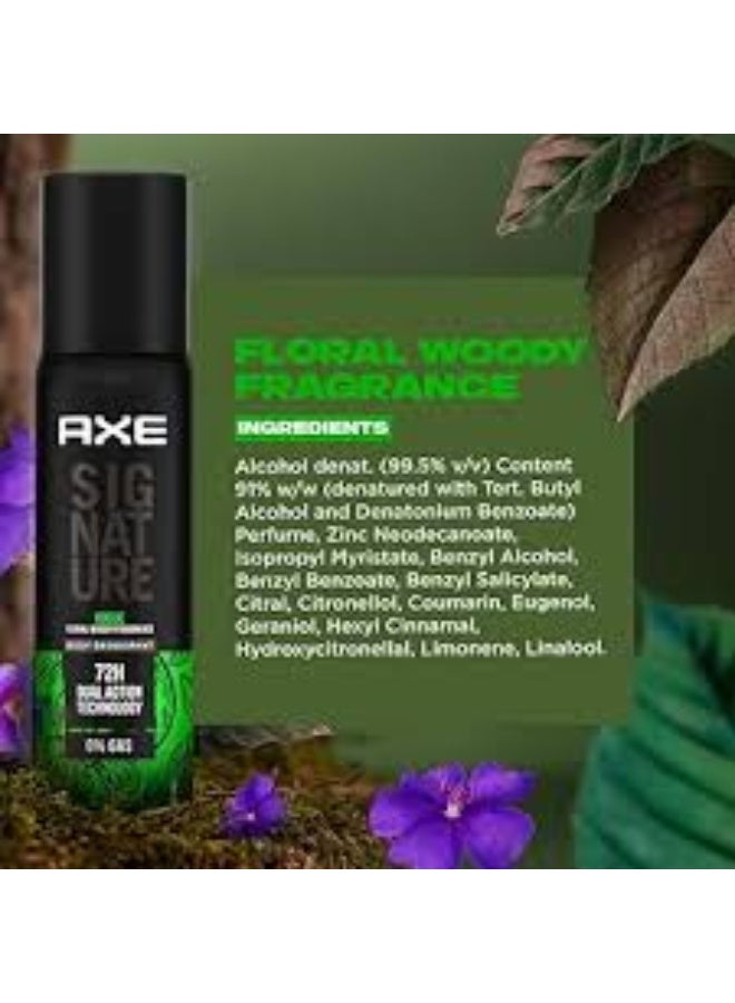 اكس براند مزيل عرق للجسم من آكس سيجنتشر روج، برائحة الزهور والخشب، يدوم 72 ساعة، 122 مل - Image 2