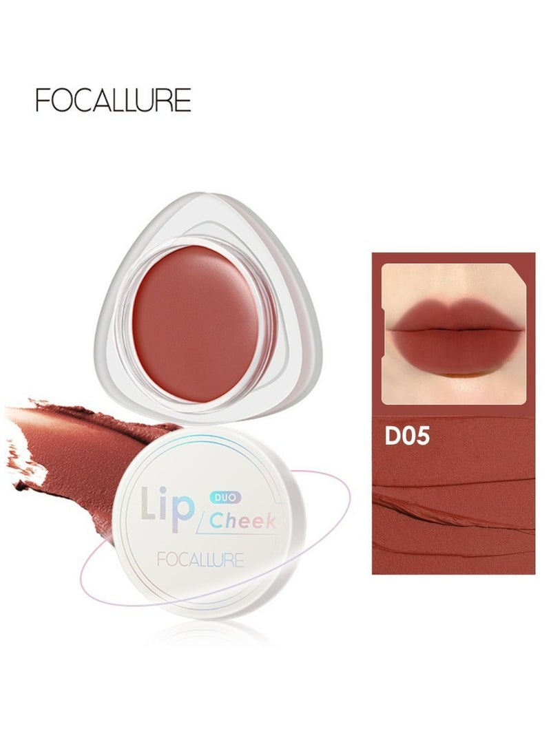 فوكالور كريم الشفاه فيلفيت هزي ماتيه كريمي للشفاه والخدود - D05 - Image 1