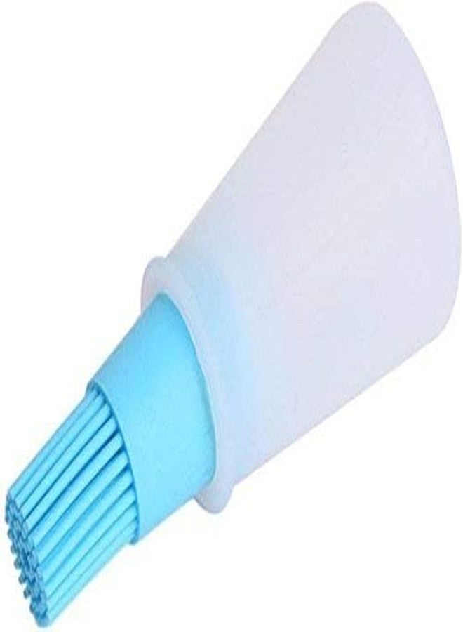 Kayru Silicone Cooking Oil Bottle with Spatula Oil Spreading Brush for Kitchen, Oil, Butter, Dhosa Kitchen use (Pack of 1) (Multi Colour) - Image 1