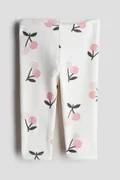 H&M white with pink cherries