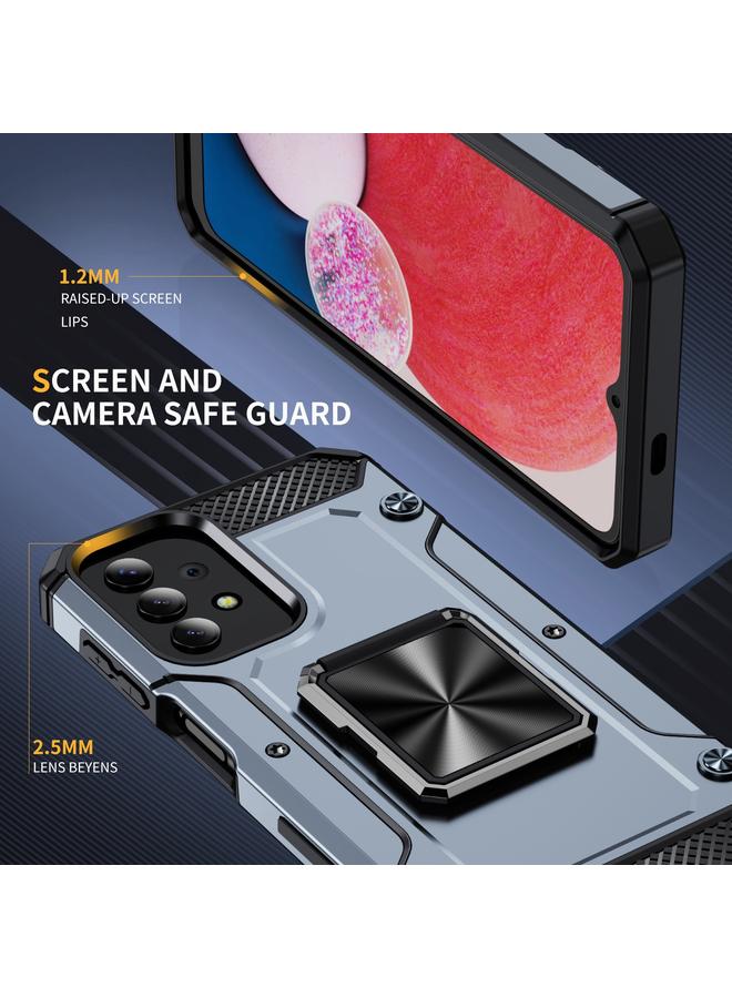 اس-توب جراب لهاتف Samsung Galaxy A13 4G جراب معدني مقاوم للصدمات - Image 5