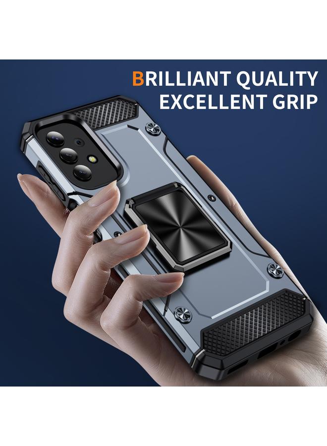 اس-توب جراب لهاتف Samsung Galaxy A13 4G جراب معدني مقاوم للصدمات - Image 4