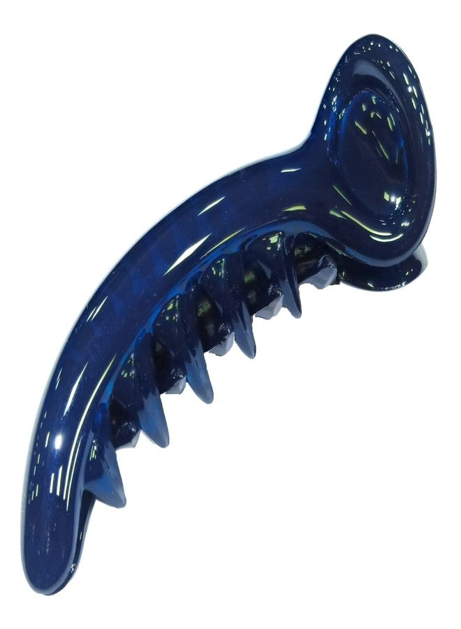 Fairytale Blue & Red Korean Big Dolphin Hair Clip Hair Claw For Girls And Women's. Size 4 inches. Set Of 2. - Image 5