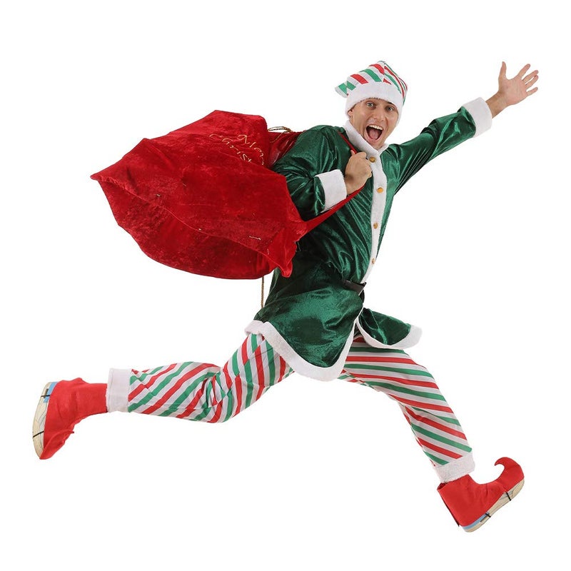 ReneeCho Santa Christmas Bag Gift Sack X-mas Accessories 30x35 inches Large Size - Image 4