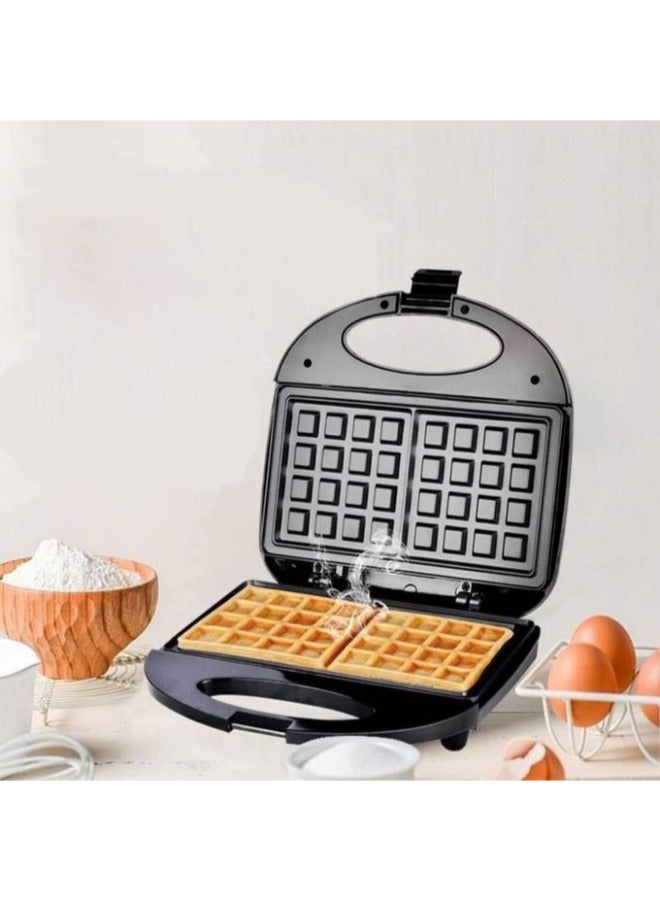 Sokany Waffle Maker, 800W, Black - SK-BBQ-137 - Image 1