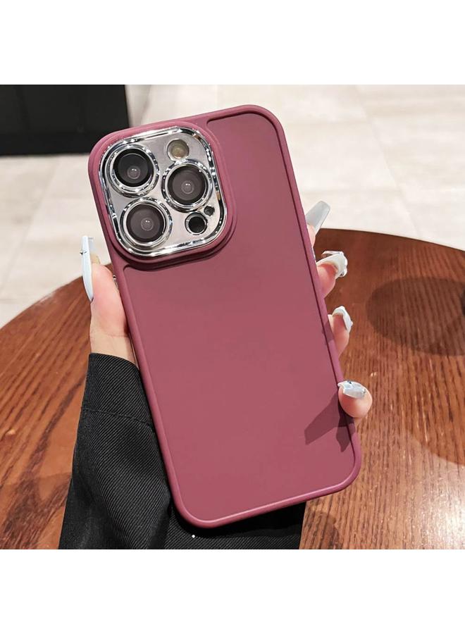 اس-توب جراب لهاتف iPhone 14 Pro مع إطار عدسة مطلي بالكهرباء مع فيلم عدسة - Image 1