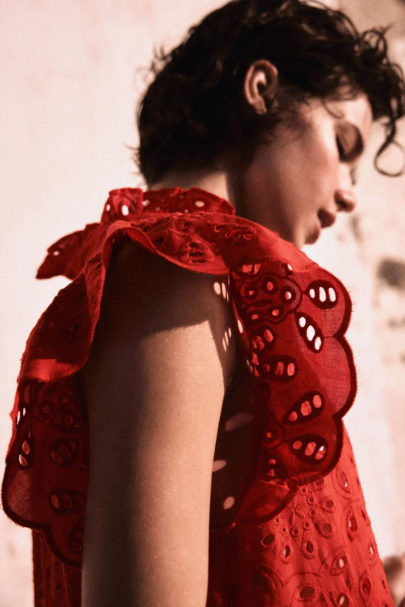 H&M Broderie anglaise dress