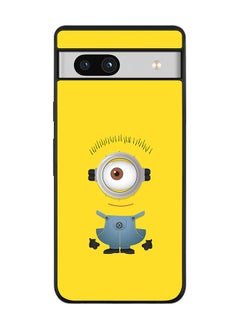 Stylizedd Rugged Black edge case for Google Pixel 7a 5G Slim fit Soft Case Flexible Rubber Edges Anti Drop TPU Gel Thin Cover -  Minion 4  - Image 1