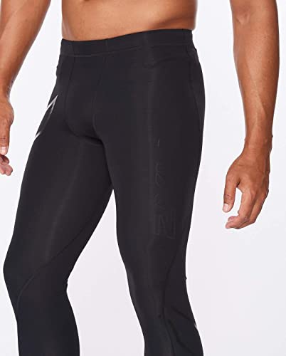 2XU Men's Core Compression Tights, Black/Nero, XX-Large - Image 5