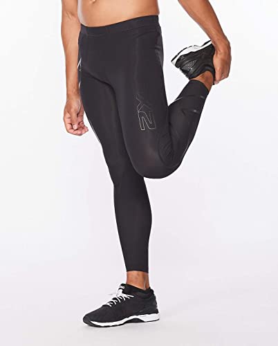 2XU Men's Core Compression Tights, Black/Nero, XX-Large - Image 4