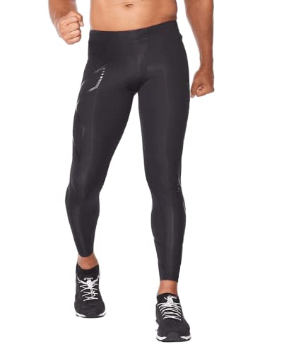 2XU Men's Core Compression Tights, Black/Nero, XX-Large - Image 1