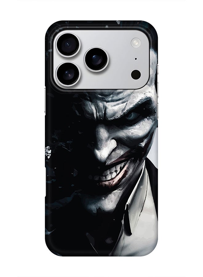For iPhone 17 Pro,Case, [Compatible with MagSafe] Magnetic cover Slim fit Protection Matte, - Arkham Joker