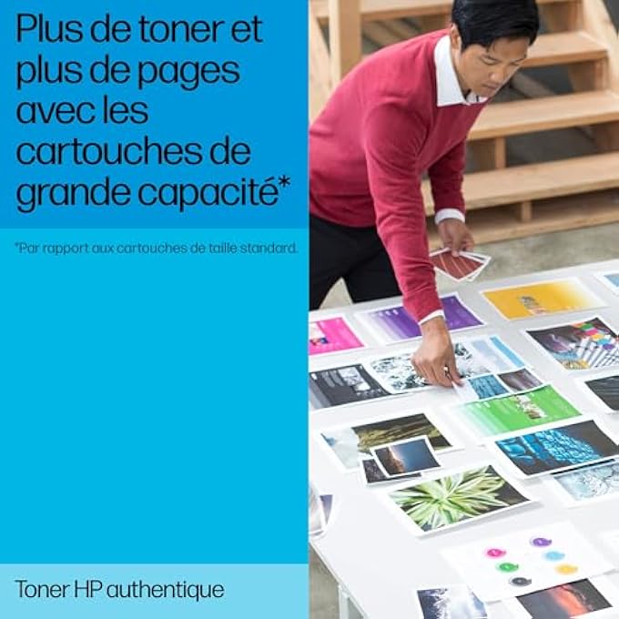 HEWLETT PACKARD 205A YELLOW ORIGINAL LASERJET TONER CARTRIDGE - CF532A - Image 2