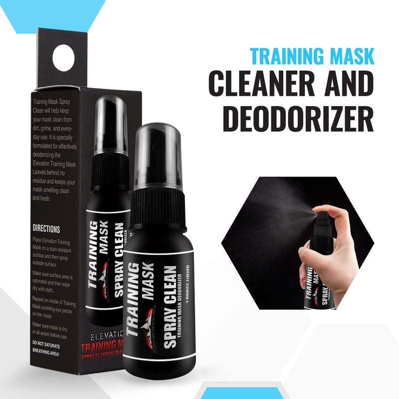 TRAININGMASK - Spray Clean Defense, Multipurpose Face Mask Spray, Mask Spray with Fresh Scent, Deodorizing Fabric Refresher Spray for Face Masks, Gears, and More, 1 fl oz - Image 4