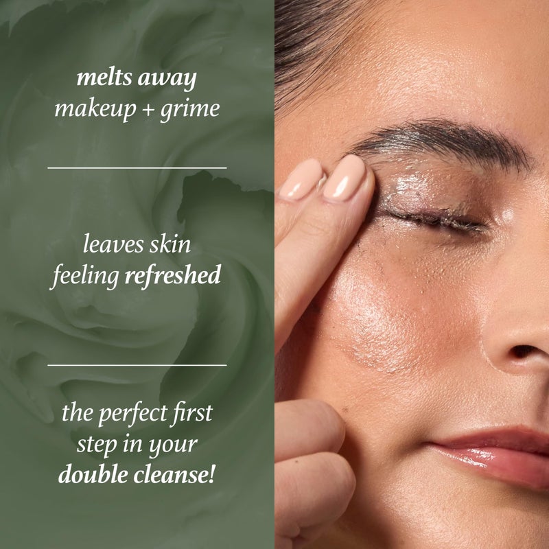 Julep Green Tea Makeup Removing Cleansing Balm â€“ Gentle Cleanser With Green Tea Extract, Easily Removes Stubborn Makeup, Hydrating & Nourishing, Ideal for All Skin Types, 3.4 fl oz - Image 5