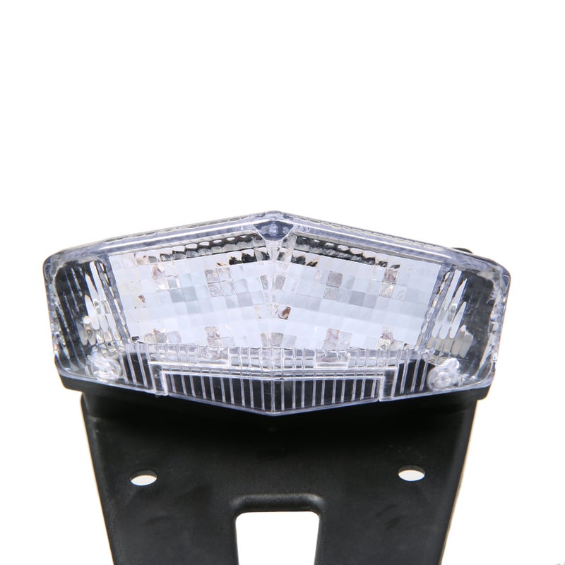 Rear Fender Mount  LED Tail Light Brake Lamp Turn Signals License Plate Stop Light for Custom Off-Road Motorcycle Dirt Bike Steering Lamp/Driving Lamp/Brake Lamp 3-in-1 5 Harness - Image 2