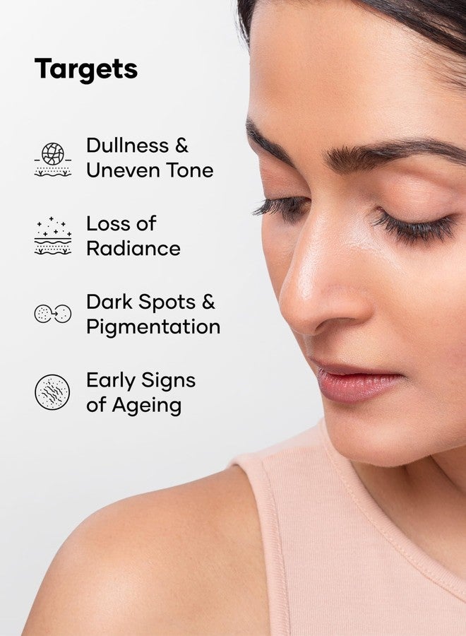 Cureskin Vitamin-C NanoGold Face Serum with L-Ascorbic Acid, Gold & Ferulic Acid | Brightening & Even Tone Support | For Dullness, Uneven Tone & Early Signs of Ageing | 20 ml - Image 2