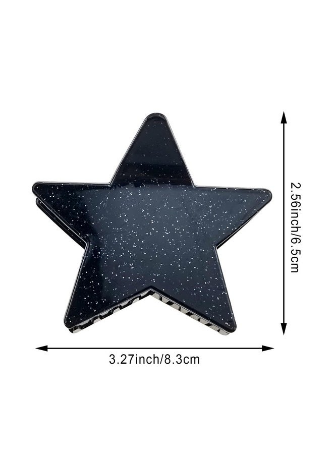 DonLeeving 4 Pack Star Hair Clips Sparkling Cute Star Hair Claws Clips For Women Fashionable Hair Styling Gift For Girls Hair Accessories For Women Girl  - Image 3