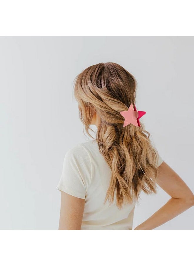 DonLeeving 4 Pack Star Hair Clips Sparkling Cute Star Hair Claws Clips For Women Fashionable Hair Styling Gift For Girls Hair Accessories For Women Girl  - Image 5