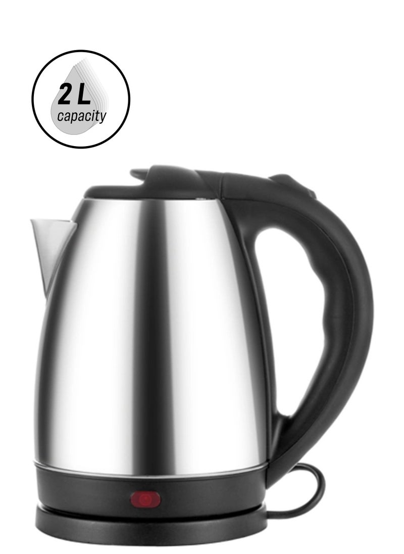 SILVER CREST Electric Kettle Water Boiler And Tea Maker Stainless Steel 2.0 L 1500.0 W  - Image 1
