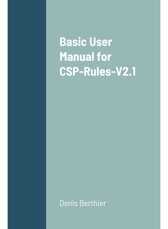Basic User Manual for CSP-Rules-V2.1 - Image 1