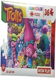 Wow Play Trolls Puzzle 36-Pieces, 32 cm x 22 cm Size - pzsku/ZAC06AF12DA177B0835BBZ/45/_/1718495829/c59a7efe-2967-412a-bfea-a1532d7928c7