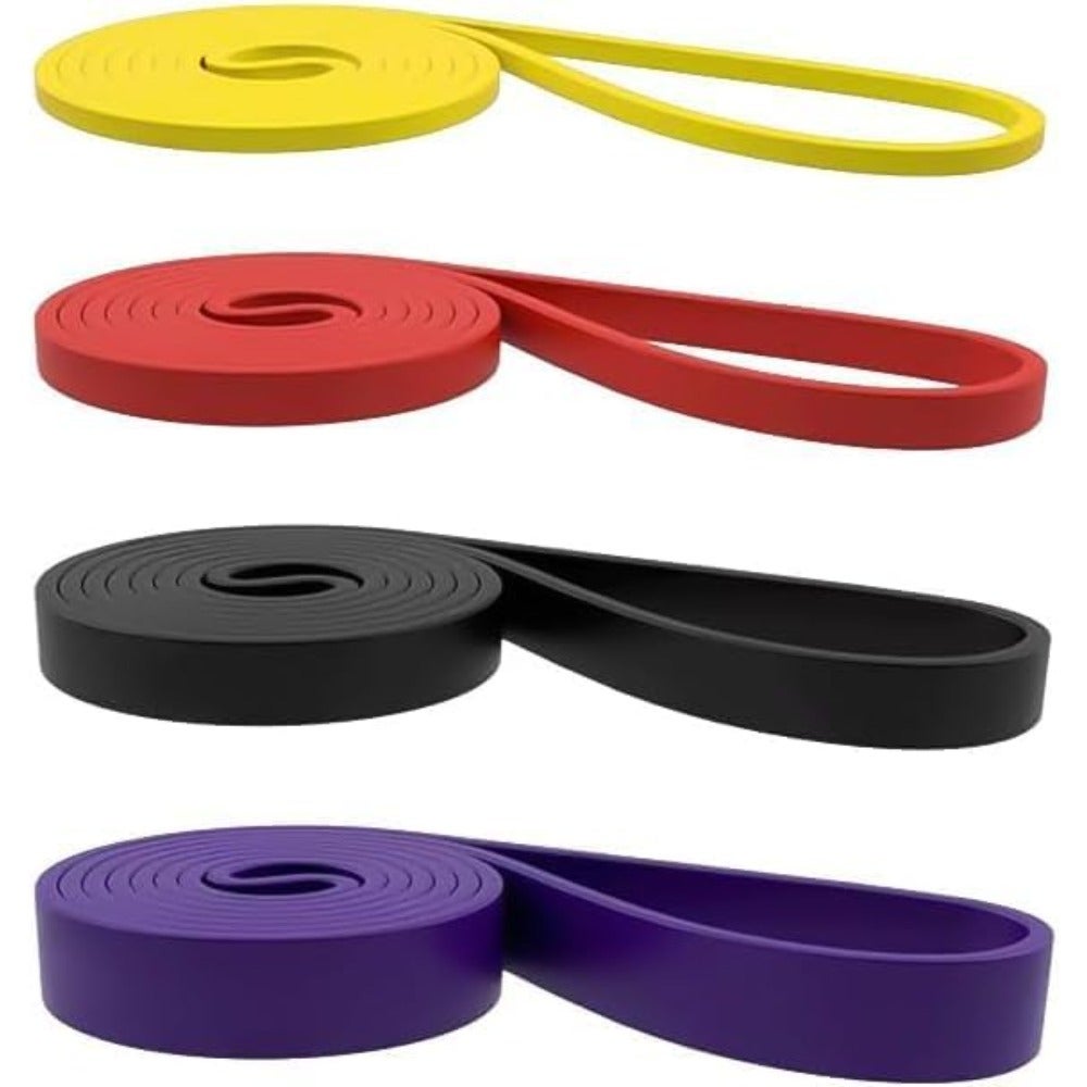Resistance Band, Pull Up Assistance Band Set for Legs, Working Out, Muscle Training, Physical Therapy, Shape Body, Men Women, 4 PCS
